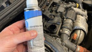 Olierens til motorolie systemet