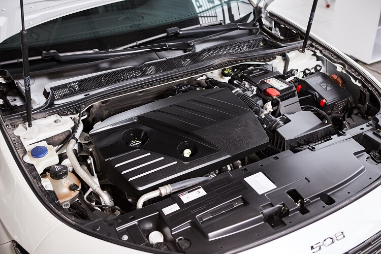 Peugeot 508 elbil til service ved aunetto (1) Peugeot 508 elbil til service